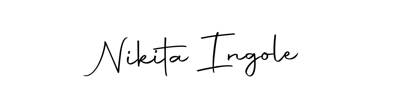 This is the best signature style for the Nikita Ingole name. Also you like these signature font (Autography-DOLnW). Mix name signature. Nikita Ingole signature style 10 images and pictures png