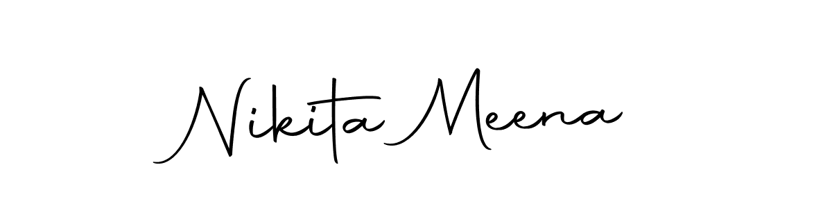 Similarly Autography-DOLnW is the best handwritten signature design. Signature creator online .You can use it as an online autograph creator for name Nikita Meena. Nikita Meena signature style 10 images and pictures png