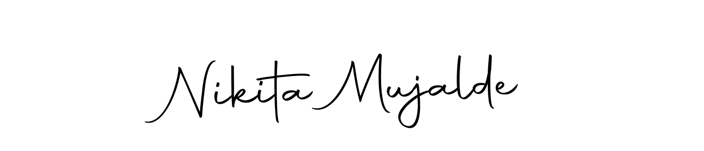 Design your own signature with our free online signature maker. With this signature software, you can create a handwritten (Autography-DOLnW) signature for name Nikita Mujalde. Nikita Mujalde signature style 10 images and pictures png