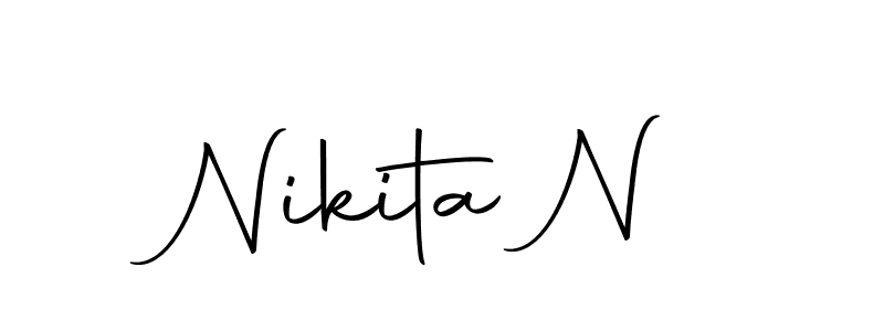 Best and Professional Signature Style for Nikita N. Autography-DOLnW Best Signature Style Collection. Nikita N signature style 10 images and pictures png