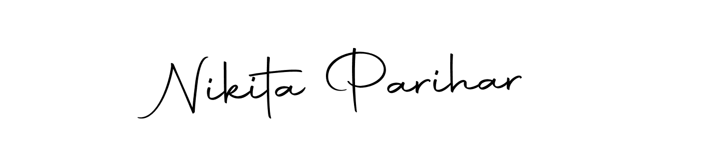 Create a beautiful signature design for name Nikita Parihar. With this signature (Autography-DOLnW) fonts, you can make a handwritten signature for free. Nikita Parihar signature style 10 images and pictures png