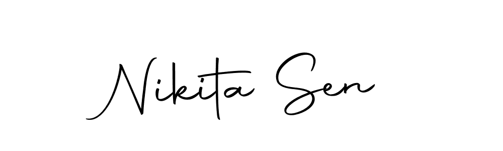 The best way (Autography-DOLnW) to make a short signature is to pick only two or three words in your name. The name Nikita Sen include a total of six letters. For converting this name. Nikita Sen signature style 10 images and pictures png