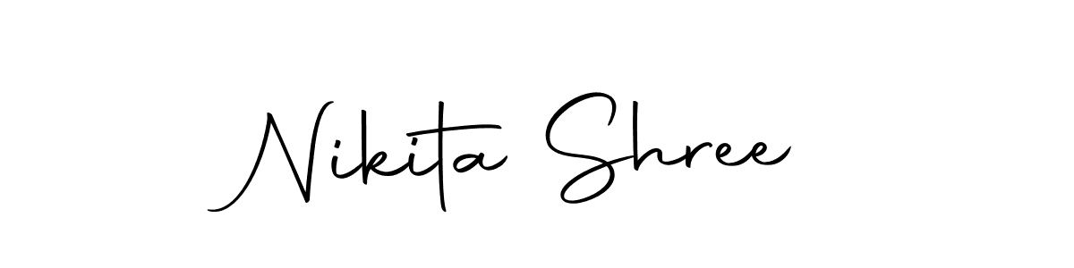 if you are searching for the best signature style for your name Nikita Shree. so please give up your signature search. here we have designed multiple signature styles  using Autography-DOLnW. Nikita Shree signature style 10 images and pictures png