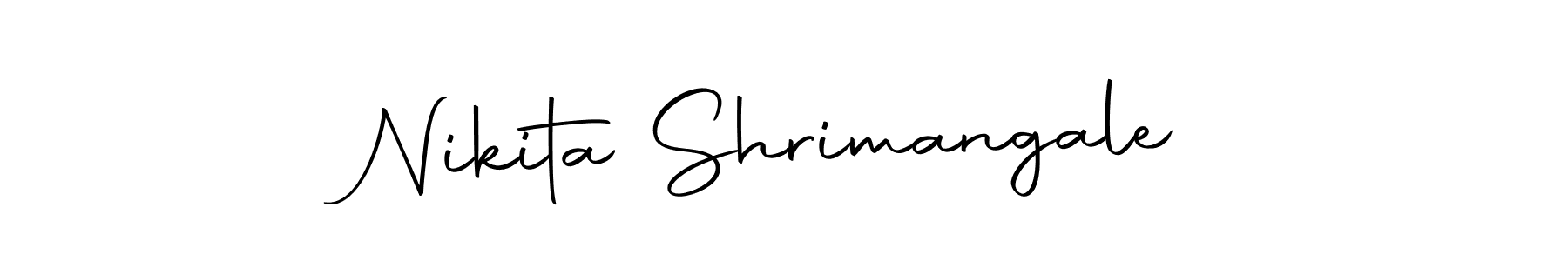 Make a beautiful signature design for name Nikita Shrimangale. With this signature (Autography-DOLnW) style, you can create a handwritten signature for free. Nikita Shrimangale signature style 10 images and pictures png