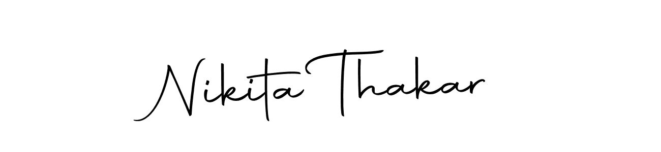 Make a beautiful signature design for name Nikita Thakar. With this signature (Autography-DOLnW) style, you can create a handwritten signature for free. Nikita Thakar signature style 10 images and pictures png