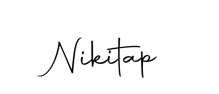 Create a beautiful signature design for name Nikitap. With this signature (Autography-DOLnW) fonts, you can make a handwritten signature for free. Nikitap signature style 10 images and pictures png