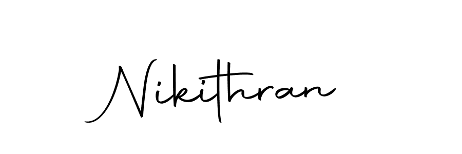 You can use this online signature creator to create a handwritten signature for the name Nikithran. This is the best online autograph maker. Nikithran signature style 10 images and pictures png