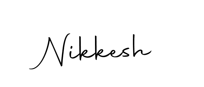 Once you've used our free online signature maker to create your best signature Autography-DOLnW style, it's time to enjoy all of the benefits that Nikkesh name signing documents. Nikkesh signature style 10 images and pictures png