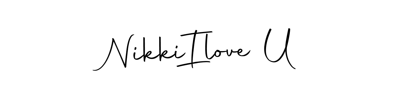 See photos of Nikki  Ilove U official signature by Spectra . Check more albums & portfolios. Read reviews & check more about Autography-DOLnW font. Nikki  Ilove U signature style 10 images and pictures png