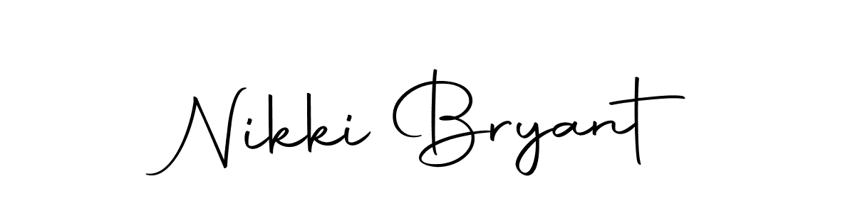 Design your own signature with our free online signature maker. With this signature software, you can create a handwritten (Autography-DOLnW) signature for name Nikki Bryant. Nikki Bryant signature style 10 images and pictures png
