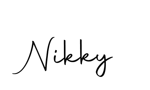 Similarly Autography-DOLnW is the best handwritten signature design. Signature creator online .You can use it as an online autograph creator for name Nikky. Nikky signature style 10 images and pictures png