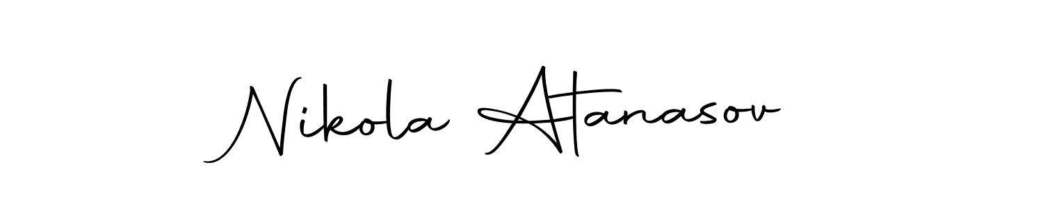 Make a short Nikola Atanasov signature style. Manage your documents anywhere anytime using Autography-DOLnW. Create and add eSignatures, submit forms, share and send files easily. Nikola Atanasov signature style 10 images and pictures png