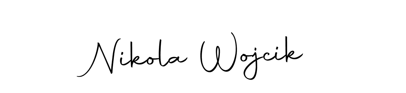 How to Draw Nikola Wojcik signature style? Autography-DOLnW is a latest design signature styles for name Nikola Wojcik. Nikola Wojcik signature style 10 images and pictures png