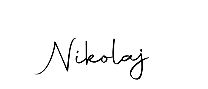 Design your own signature with our free online signature maker. With this signature software, you can create a handwritten (Autography-DOLnW) signature for name Nikolaj. Nikolaj signature style 10 images and pictures png