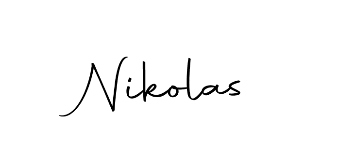 The best way (Autography-DOLnW) to make a short signature is to pick only two or three words in your name. The name Nikolas include a total of six letters. For converting this name. Nikolas signature style 10 images and pictures png