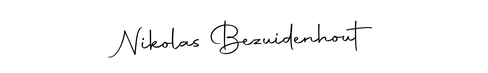 You should practise on your own different ways (Autography-DOLnW) to write your name (Nikolas Bezuidenhout) in signature. don't let someone else do it for you. Nikolas Bezuidenhout signature style 10 images and pictures png