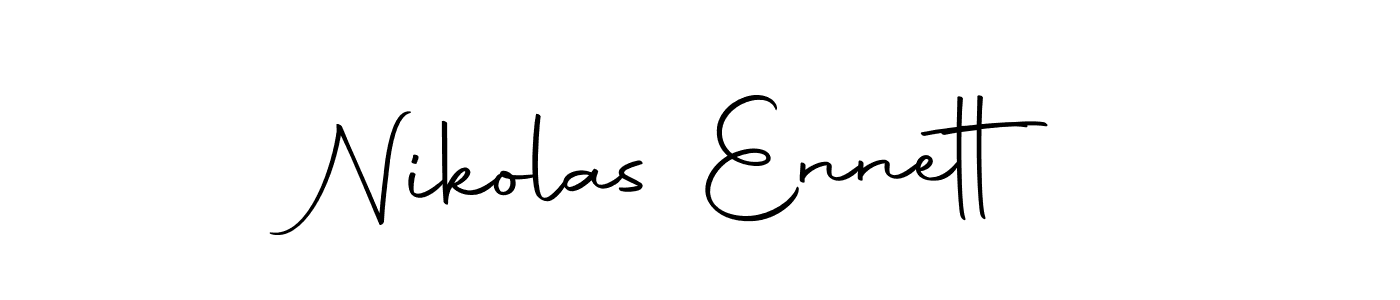 You can use this online signature creator to create a handwritten signature for the name Nikolas Ennett. This is the best online autograph maker. Nikolas Ennett signature style 10 images and pictures png