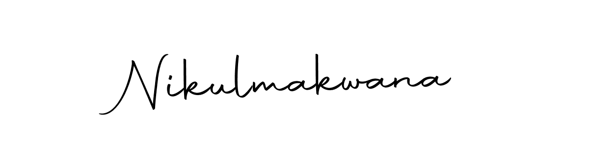 Nikulmakwana stylish signature style. Best Handwritten Sign (Autography-DOLnW) for my name. Handwritten Signature Collection Ideas for my name Nikulmakwana. Nikulmakwana signature style 10 images and pictures png
