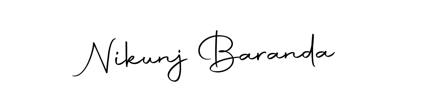 Similarly Autography-DOLnW is the best handwritten signature design. Signature creator online .You can use it as an online autograph creator for name Nikunj Baranda. Nikunj Baranda signature style 10 images and pictures png