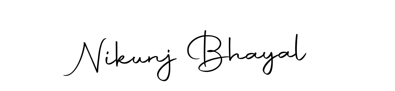 The best way (Autography-DOLnW) to make a short signature is to pick only two or three words in your name. The name Nikunj Bhayal include a total of six letters. For converting this name. Nikunj Bhayal signature style 10 images and pictures png