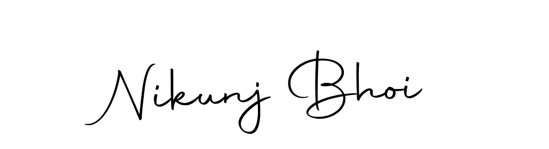 You can use this online signature creator to create a handwritten signature for the name Nikunj Bhoi. This is the best online autograph maker. Nikunj Bhoi signature style 10 images and pictures png