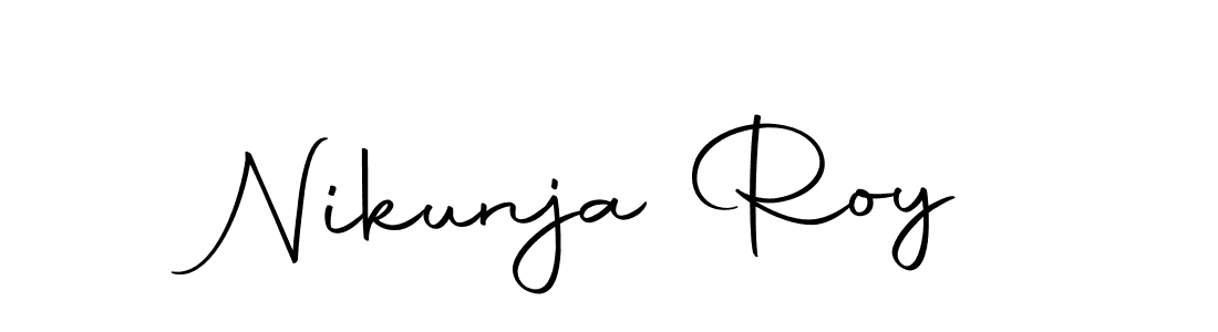 How to make Nikunja Roy signature? Autography-DOLnW is a professional autograph style. Create handwritten signature for Nikunja Roy name. Nikunja Roy signature style 10 images and pictures png