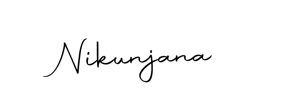 Create a beautiful signature design for name Nikunjana. With this signature (Autography-DOLnW) fonts, you can make a handwritten signature for free. Nikunjana signature style 10 images and pictures png