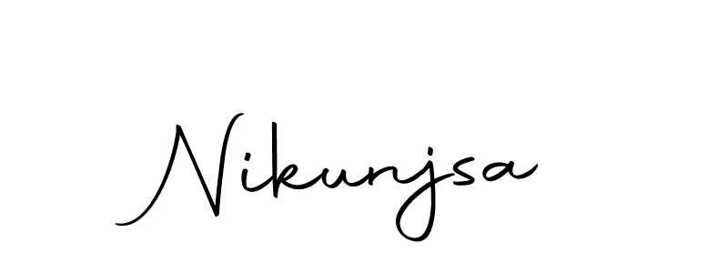 You can use this online signature creator to create a handwritten signature for the name Nikunjsa. This is the best online autograph maker. Nikunjsa signature style 10 images and pictures png