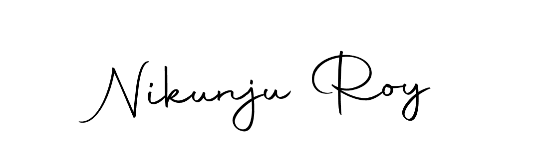 You should practise on your own different ways (Autography-DOLnW) to write your name (Nikunju Roy) in signature. don't let someone else do it for you. Nikunju Roy signature style 10 images and pictures png