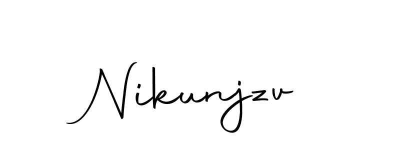 Make a short Nikunjzv signature style. Manage your documents anywhere anytime using Autography-DOLnW. Create and add eSignatures, submit forms, share and send files easily. Nikunjzv signature style 10 images and pictures png