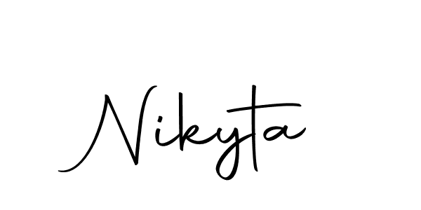 if you are searching for the best signature style for your name Nikyta. so please give up your signature search. here we have designed multiple signature styles  using Autography-DOLnW. Nikyta signature style 10 images and pictures png