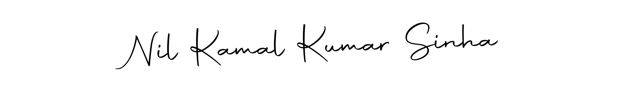 Make a short Nil Kamal Kumar Sinha signature style. Manage your documents anywhere anytime using Autography-DOLnW. Create and add eSignatures, submit forms, share and send files easily. Nil Kamal Kumar Sinha signature style 10 images and pictures png