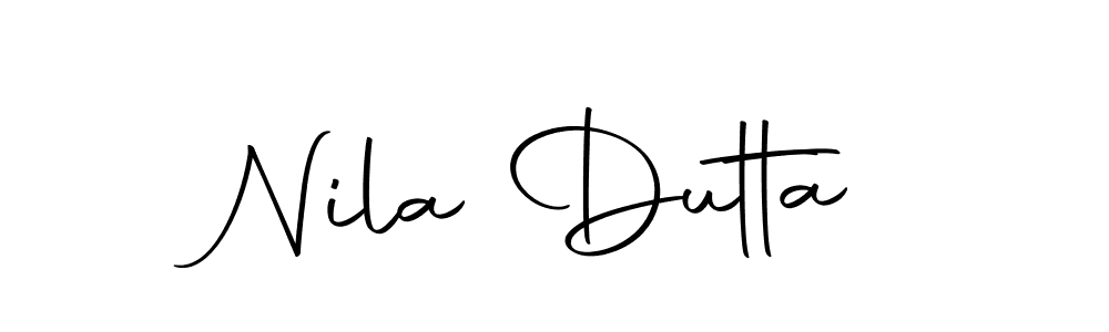 Here are the top 10 professional signature styles for the name Nila Dutta. These are the best autograph styles you can use for your name. Nila Dutta signature style 10 images and pictures png