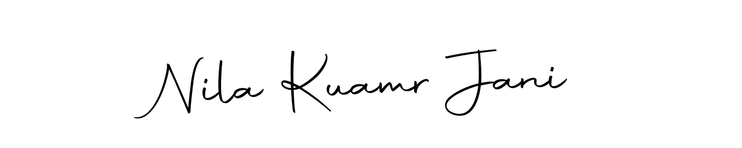 if you are searching for the best signature style for your name Nila Kuamr Jani. so please give up your signature search. here we have designed multiple signature styles  using Autography-DOLnW. Nila Kuamr Jani signature style 10 images and pictures png