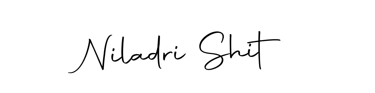 Make a beautiful signature design for name Niladri Shit. With this signature (Autography-DOLnW) style, you can create a handwritten signature for free. Niladri Shit signature style 10 images and pictures png