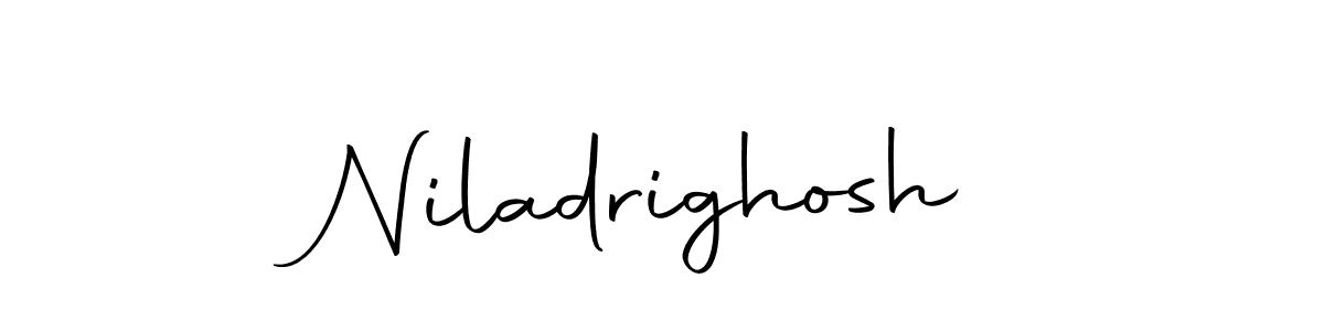 Design your own signature with our free online signature maker. With this signature software, you can create a handwritten (Autography-DOLnW) signature for name Niladrighosh. Niladrighosh signature style 10 images and pictures png