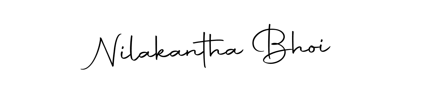 Use a signature maker to create a handwritten signature online. With this signature software, you can design (Autography-DOLnW) your own signature for name Nilakantha Bhoi. Nilakantha Bhoi signature style 10 images and pictures png