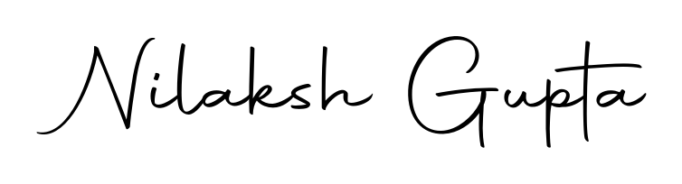 Design your own signature with our free online signature maker. With this signature software, you can create a handwritten (Autography-DOLnW) signature for name Nilaksh Gupta. Nilaksh Gupta signature style 10 images and pictures png