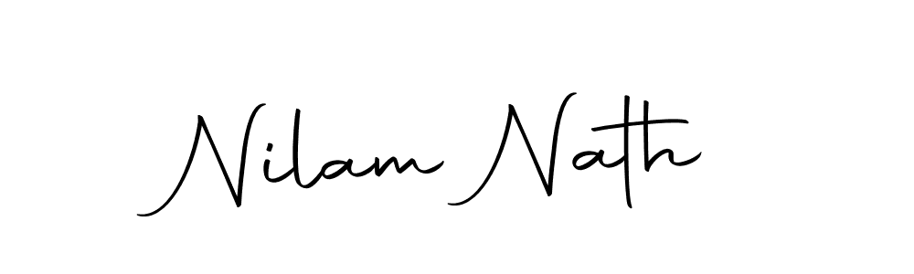 if you are searching for the best signature style for your name Nilam Nath. so please give up your signature search. here we have designed multiple signature styles  using Autography-DOLnW. Nilam Nath signature style 10 images and pictures png