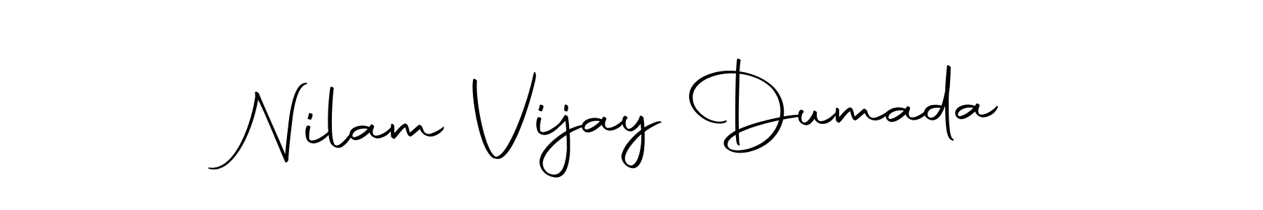 Make a beautiful signature design for name Nilam Vijay Dumada. Use this online signature maker to create a handwritten signature for free. Nilam Vijay Dumada signature style 10 images and pictures png