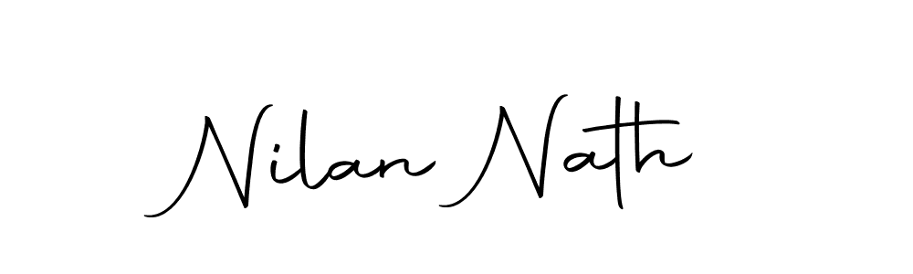 The best way (Autography-DOLnW) to make a short signature is to pick only two or three words in your name. The name Nilan Nath include a total of six letters. For converting this name. Nilan Nath signature style 10 images and pictures png