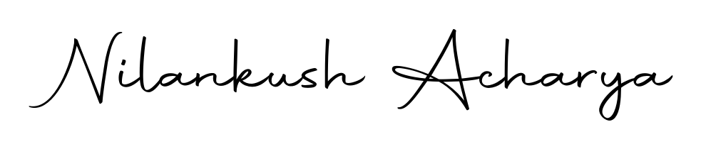 The Autography-DOLnW typeface gives name Nilankush Acharya a refined look. Suitable for certificates, diplomas, and official verification. Nilankush Acharya signature style 10 images and pictures png