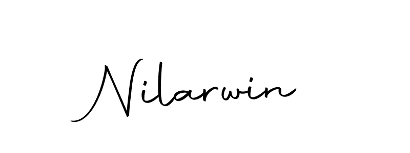 How to make Nilarwin name signature. Use Autography-DOLnW style for creating short signs online. This is the latest handwritten sign. Nilarwin signature style 10 images and pictures png