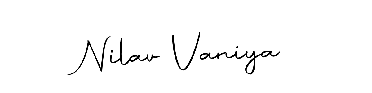You can use this online signature creator to create a handwritten signature for the name Nilav Vaniya. This is the best online autograph maker. Nilav Vaniya signature style 10 images and pictures png
