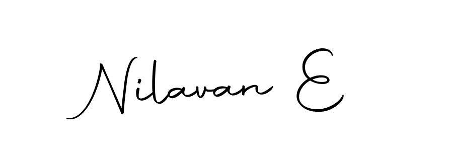 How to Draw Nilavan E signature style? Autography-DOLnW is a latest design signature styles for name Nilavan E. Nilavan E signature style 10 images and pictures png