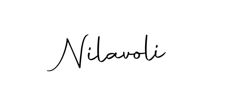 You should practise on your own different ways (Autography-DOLnW) to write your name (Nilavoli) in signature. don't let someone else do it for you. Nilavoli signature style 10 images and pictures png