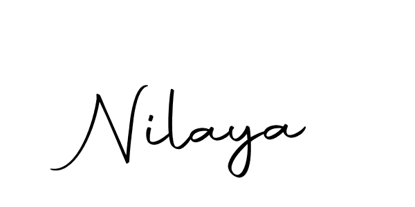 How to make Nilaya name signature. Use Autography-DOLnW style for creating short signs online. This is the latest handwritten sign. Nilaya signature style 10 images and pictures png