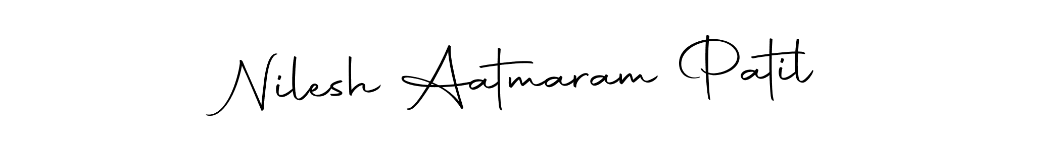 Also we have Nilesh Aatmaram Patil name is the best signature style. Create professional handwritten signature collection using Autography-DOLnW autograph style. Nilesh Aatmaram Patil signature style 10 images and pictures png