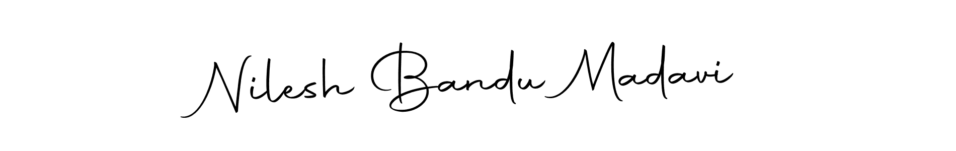 How to Draw Nilesh Bandu Madavi signature style? Autography-DOLnW is a latest design signature styles for name Nilesh Bandu Madavi. Nilesh Bandu Madavi signature style 10 images and pictures png