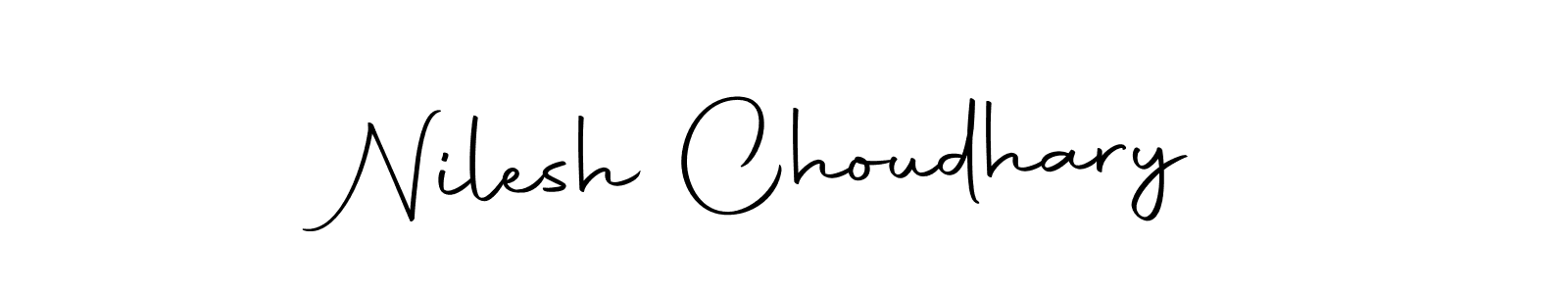 Nilesh Choudhary stylish signature style. Best Handwritten Sign (Autography-DOLnW) for my name. Handwritten Signature Collection Ideas for my name Nilesh Choudhary. Nilesh Choudhary signature style 10 images and pictures png